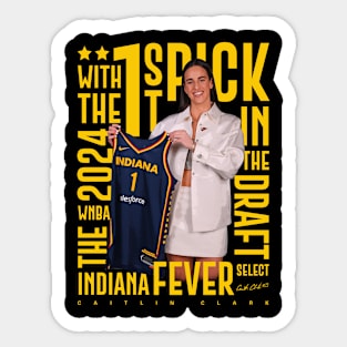 Caitlin Clark Draft Day Sticker